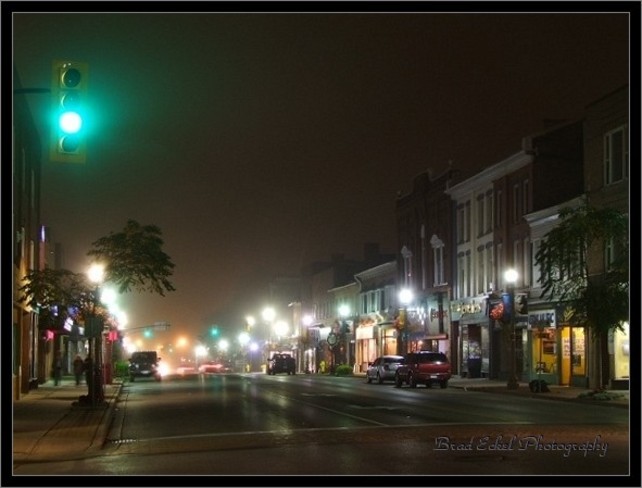 ... Once Upon On a Foggy Fall Night... Simcoe, Ontario Canada