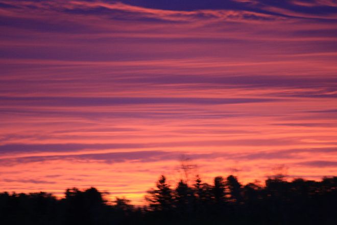 Sunrise Before The Rain! Temiskaming Shores, Ontario Canada
