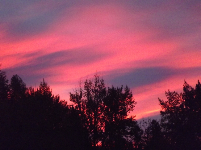 beautiful morning colors Kimberley, British Columbia Canada