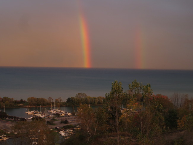 Double Rainbow Scarborough, Ontario Canada