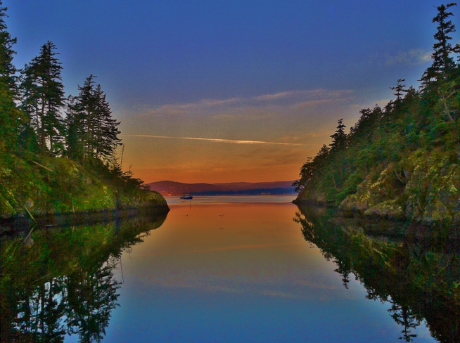 ... morning at Roche Cove in East Sooke Sooke, British Columbia Canada