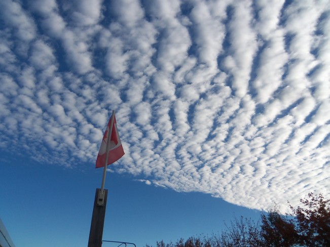 wierd clouds Dartmouth, Nova Scotia Canada