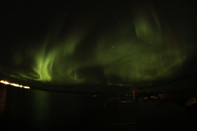 Northern Lights Île-à-la-Crosse, Saskatchewan Canada