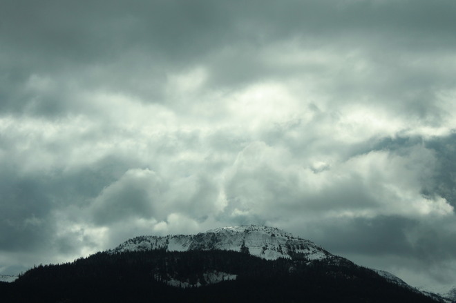 Ominous Cloud Merritt, British Columbia Canada
