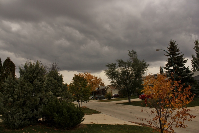 October Storm Winnipeg, Manitoba Canada