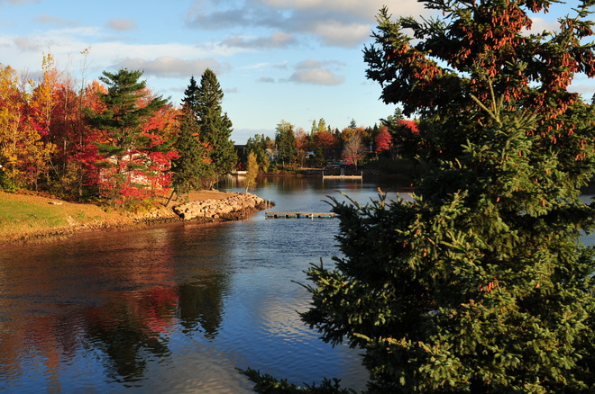 Another beautify Fall morning. Shediac, New Brunswick Canada