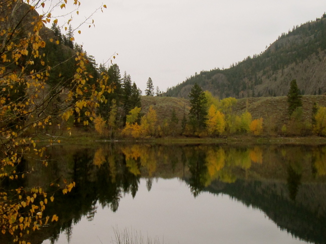 REFLECTION AT TWIN LAKES Penticton, British Columbia Canada