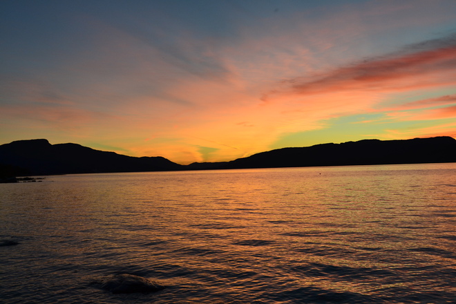 Sunset at the Cabin Pasadena, Newfoundland and Labrador Canada
