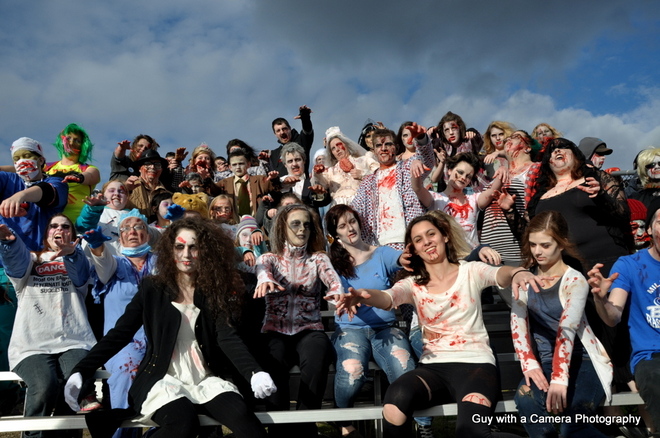 Zombies were alive in Grand Falls-Windsor today Grand Falls-Windsor, Newfoundland and Labrador Canada