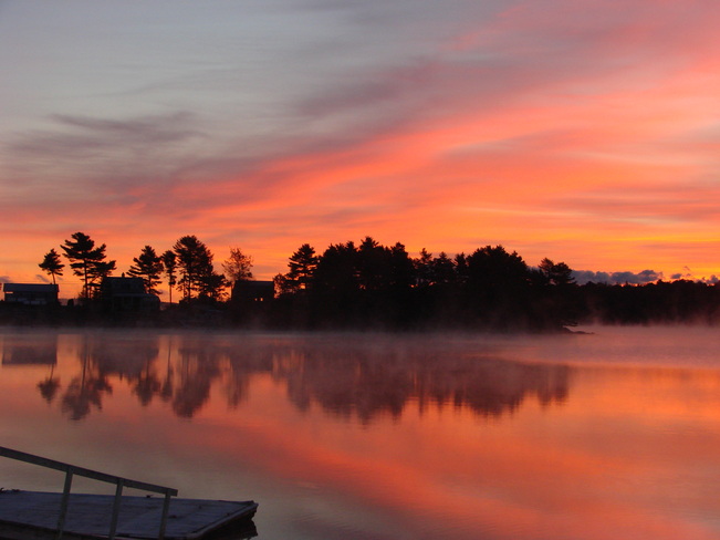sunrise Mahone Bay, Nova Scotia Canada