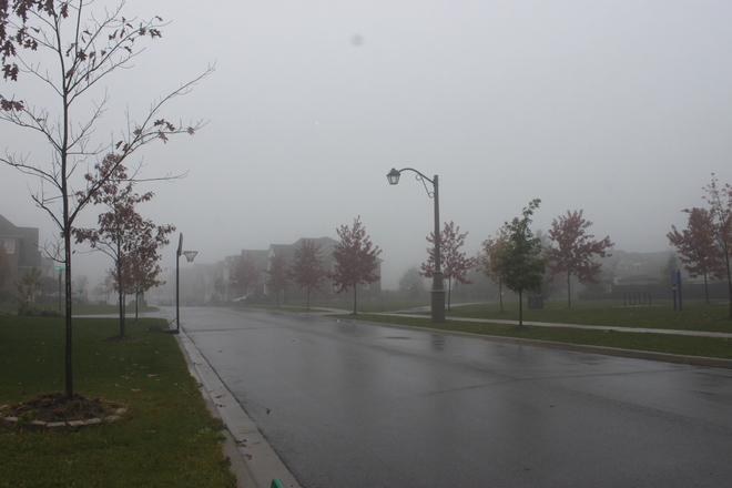 Spooky weather Whitchurch-Stouffville, Ontario Canada