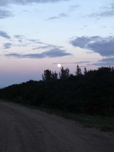 Moon Martensville, Saskatchewan Canada