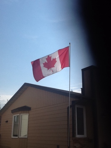 canada flag Edmonton, Alberta Canada