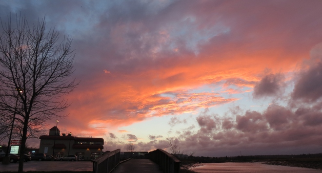 Beautiful Sunset Riverview, New Brunswick Canada