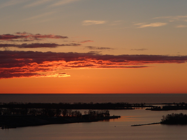 Sunrise over Toronto islands Toronto Islands, Ontario Canada