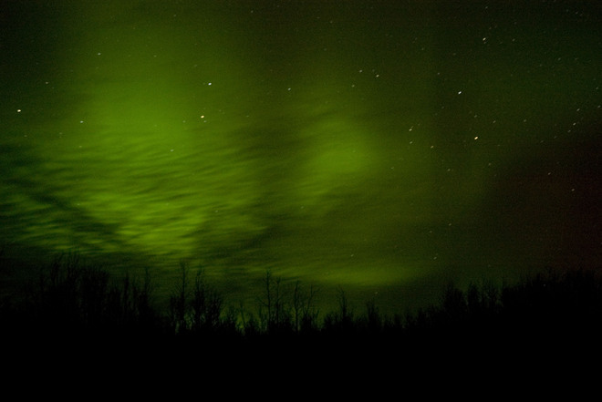 11/3/13 Northern Lights in High Level High Level, Alberta Canada