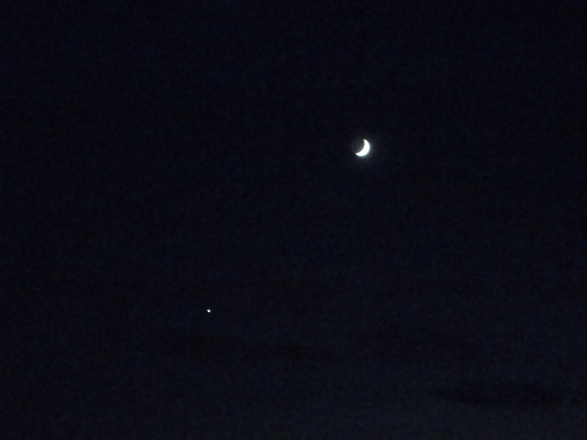 Cresent Moon and a Star Sydney, Nova Scotia Canada