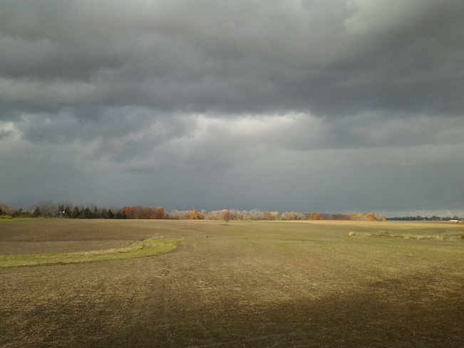 Grey Skies Over Lincoln Lincoln, Ontario Canada