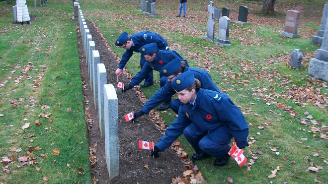 Canada Remember by Air Cadets Halifax, Nova Scotia Canada