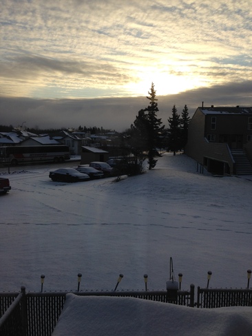 A Snowy morning Fort McMurray, Alberta Canada
