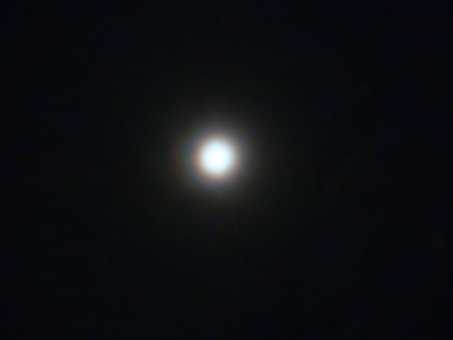 double ring around the moon Wabigoon, Ontario Canada