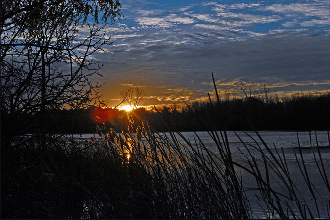Sunrise on Beaverdams Thorold South, Ontario Canada