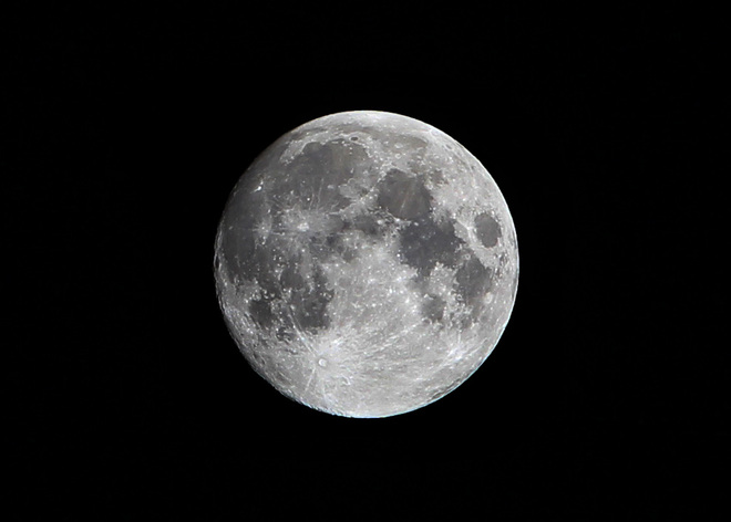 Full Moon Oct.17/13 Prince Albert, Saskatchewan Canada