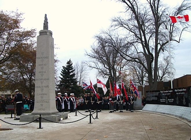 Essex Cenotaph North Ridge, Ontario Canada