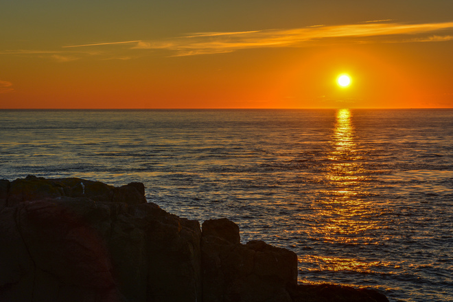 Sunset off Brier Island Digby, Nova Scotia Canada