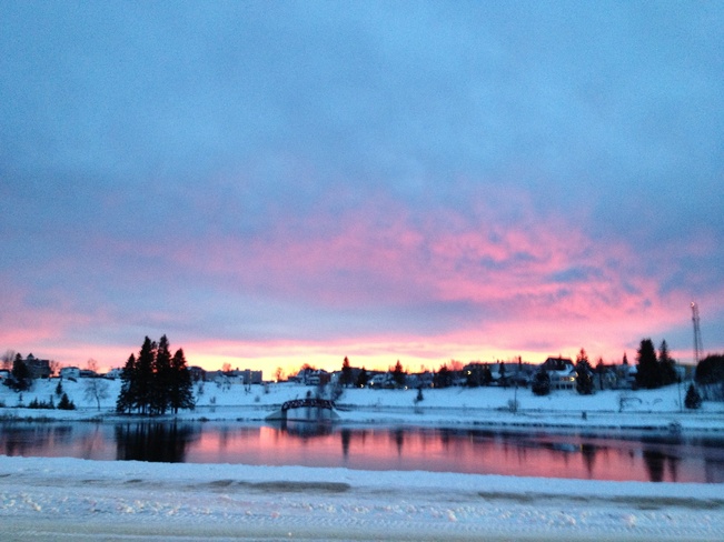 November Sunset... Wow!!! Cochrane, Ontario Canada