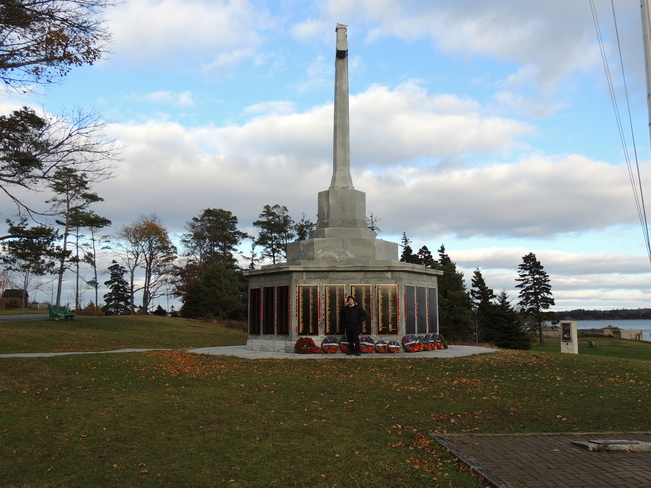 Monument Of Point Pleasasnt Park November 13th 2013 Halifax, Nova Scotia Canada
