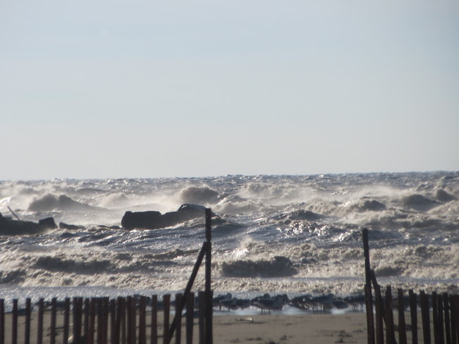 Wind and Waves, Lake Erie, Port Stanley, Ontario Port Stanley, Ontario Canada
