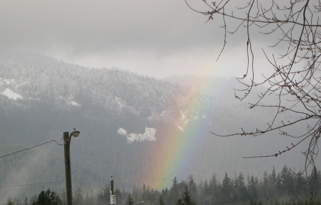 Squirrel Mountain & Rainbow Kitimat, British Columbia Canada