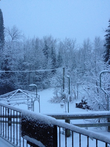 let it snow Kenora, Ontario Canada