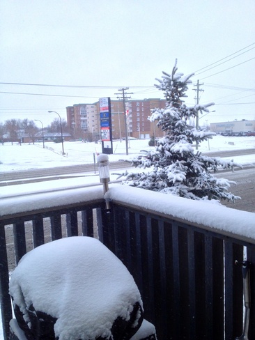 Finally the snow is here! Winnipeg, Manitoba Canada