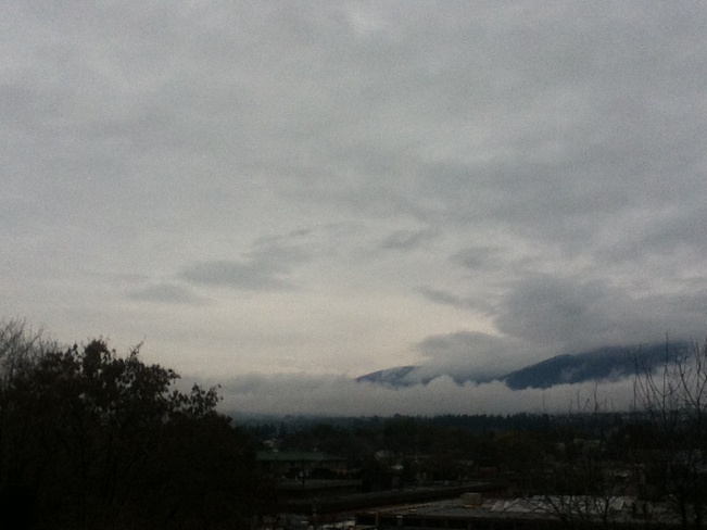 low lying clouds 1 South Vernon, British Columbia Canada