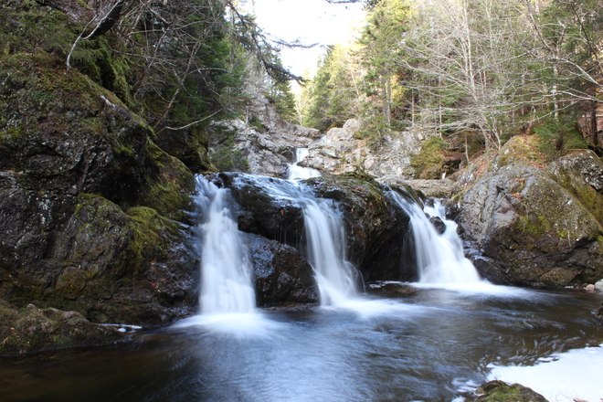 Memel Creek Falls Alma, New Brunswick Canada