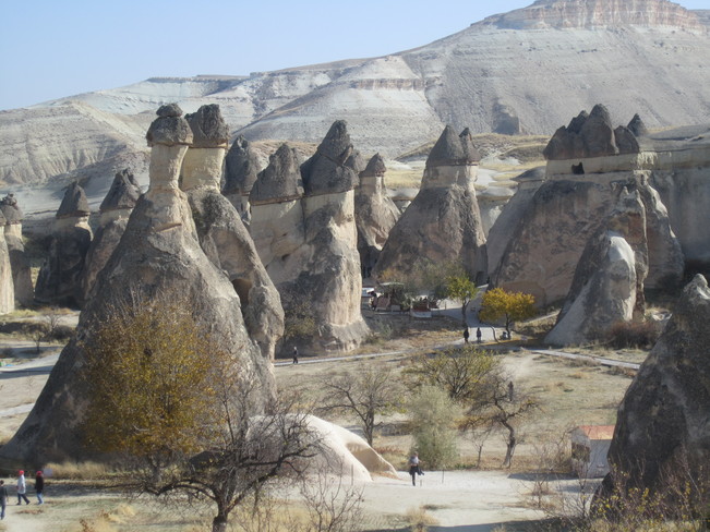 A clear day in Cappadocia Kayseri, Kayseri Turkey