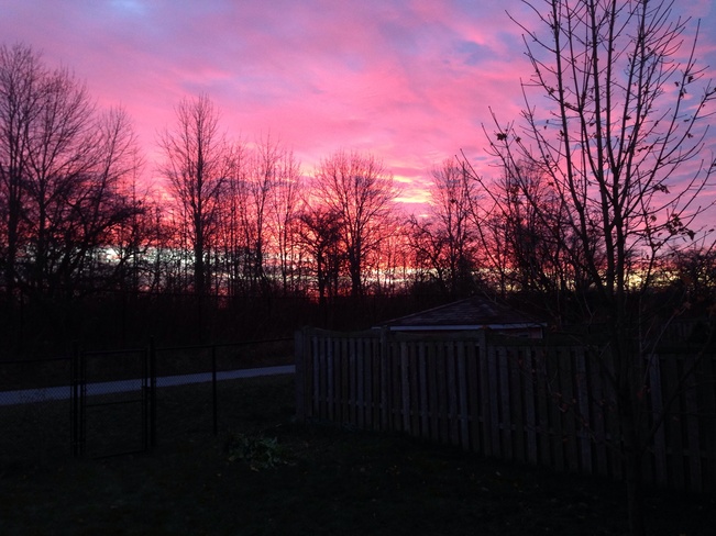 Gorgeous Morning Sky Ajax, Ontario Canada