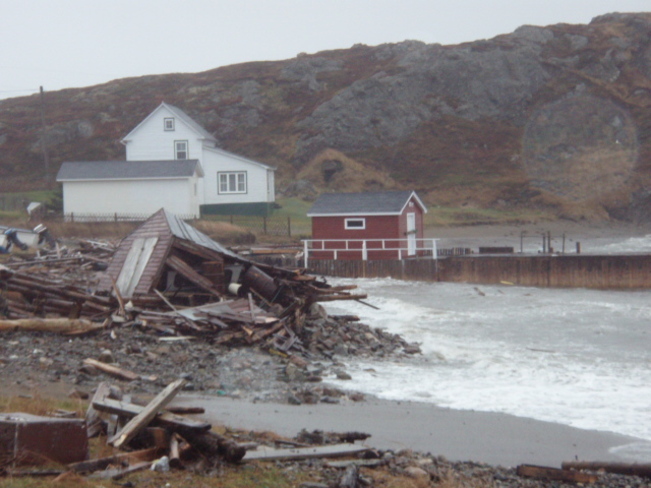 Storm Surge in Twillngate Twillingate, Newfoundland and Labrador Canada