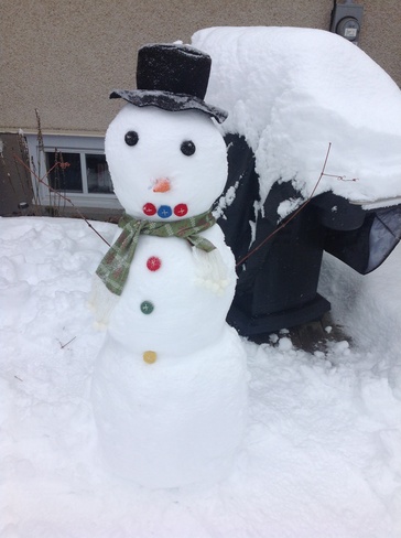 Snowman Ottawa, Ontario Canada