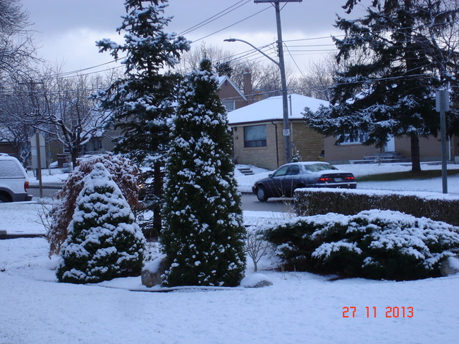 Advent of White Christmas Mississauga, Ontario Canada