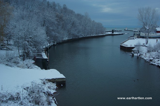 Winter Has Come Early Port Dover, Ontario Canada