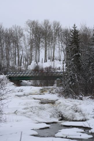 Bridge at Pete's Dam Temiskaming Shores, Ontario Canada