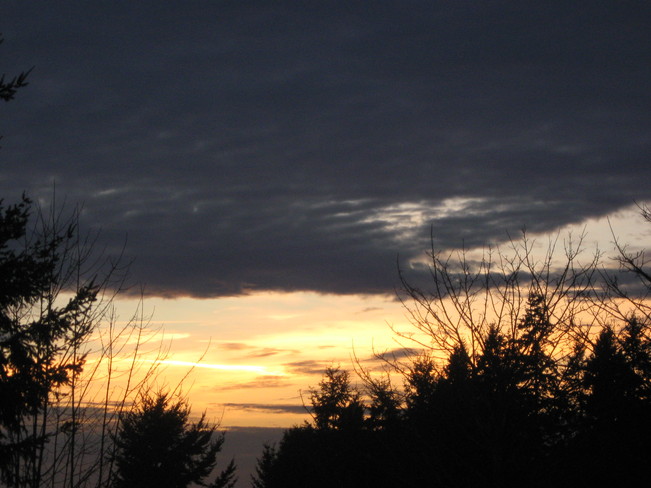 threatening sky... Surrey, British Columbia Canada
