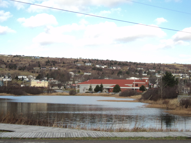 Carbonear Pond & The Civic Center Carbonear, Newfoundland and Labrador Canada