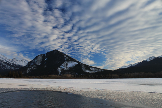 Chinook Clouds Canmore, Alberta Canada