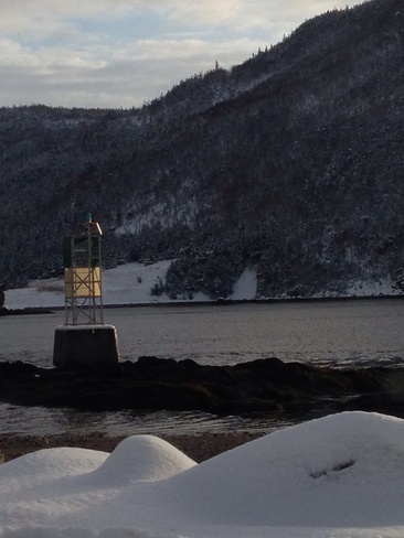 view across water. Norris Point, Newfoundland and Labrador Canada