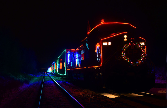 CP Holiday Train in Oshawa Oshawa, Ontario Canada