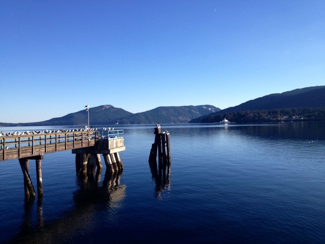 saltspring ferry Crofton, British Columbia Canada